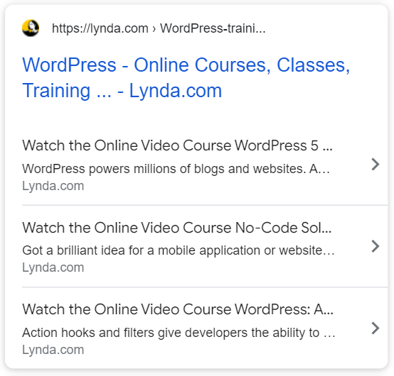 https://www.lynda.com/WordPress-training-tutorials/330-0.html utilise le schéma Course (Cours).