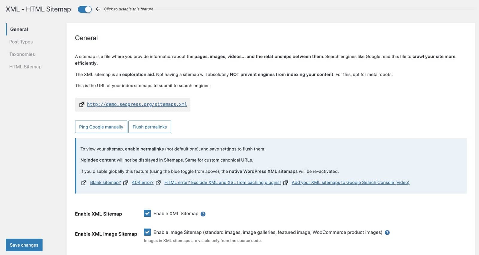 Création d'un sitemap avec SEOPress